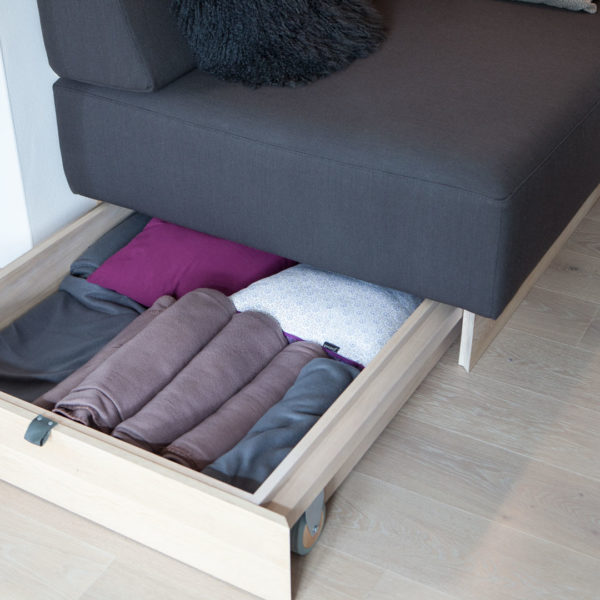 Gemütliche Sitzecke mit cleveren Funktionen