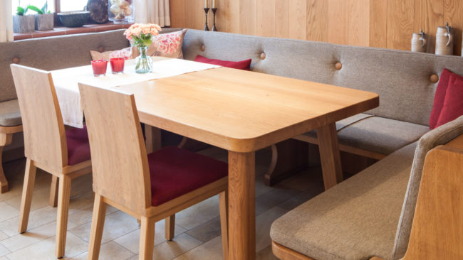 Esszimmer inklusive Raumplanung für eine Renovierung