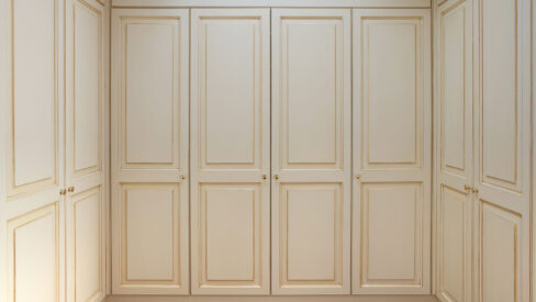 Garderobe im Nostalgie-Stil