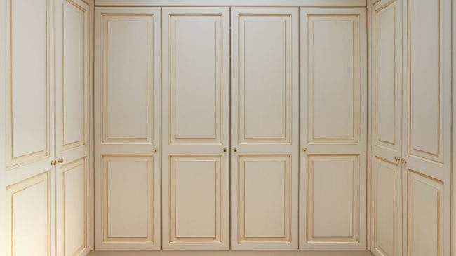 Garderobe im Nostalgie-Stil