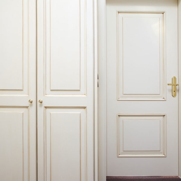 Garderobe im Nostalgie-Stil