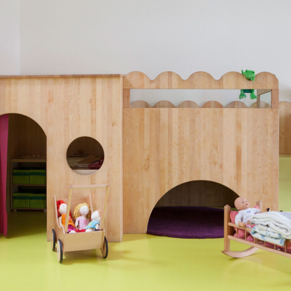 Spielhaus für einen Kindergarten