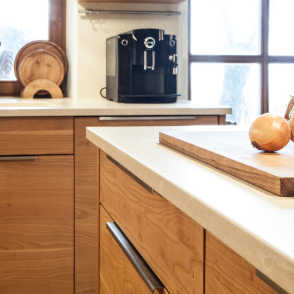 Große Küche inklusive Raumplanung für eine Renovierung