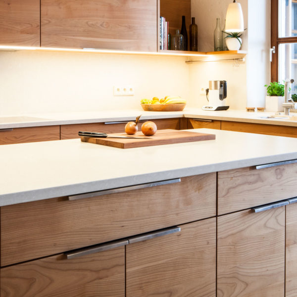 Große Küche inklusive Raumplanung für eine Renovierung