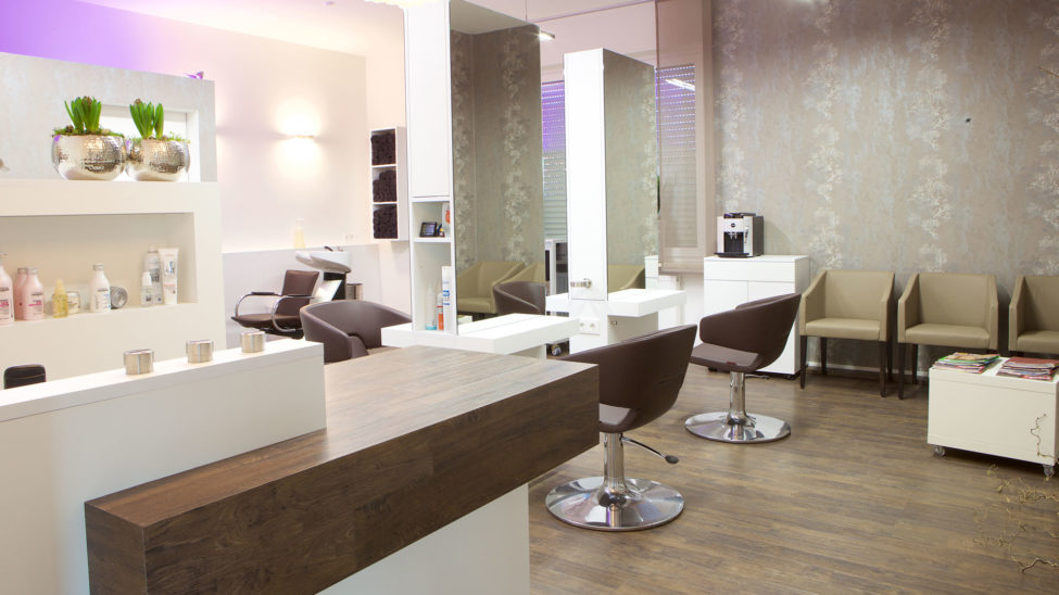 Einrichtung eines Friseursalons
