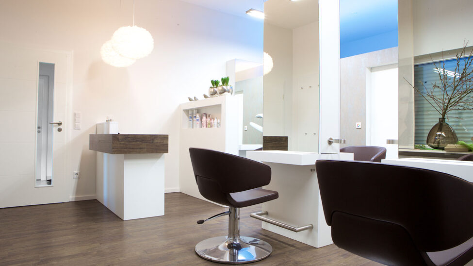 Einrichtung eines Friseursalons