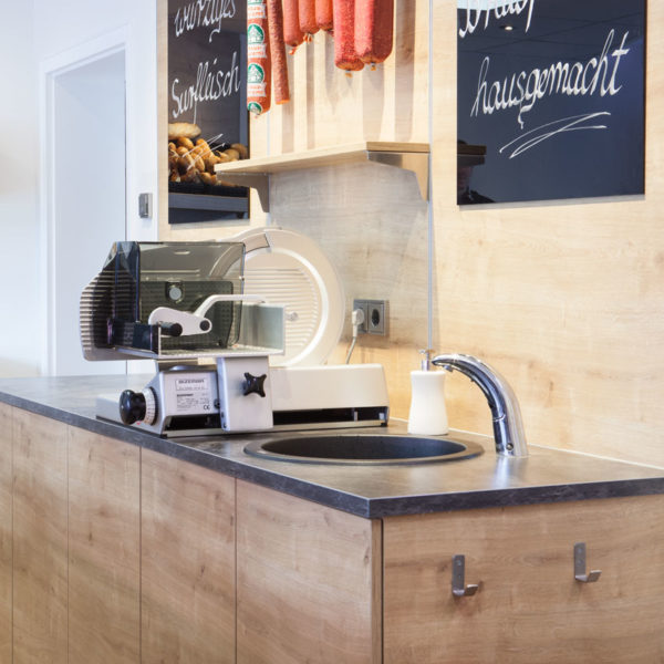 Ladeneinrichtung einer Metzgerei