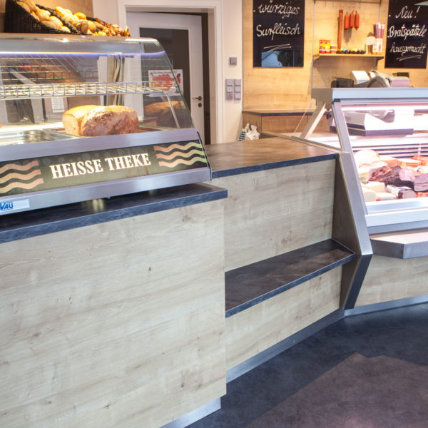 Ladeneinrichtung einer Metzgerei