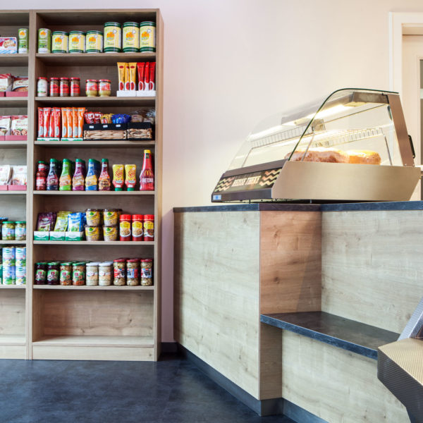 Ladeneinrichtung einer Metzgerei