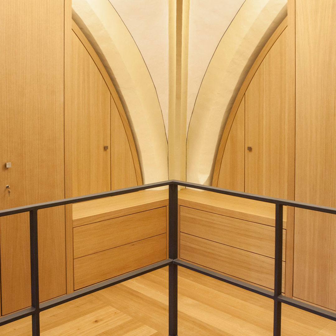 Einrichtung einer Sakristei