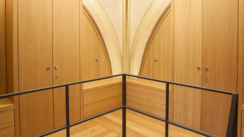 Einrichtung einer Sakristei