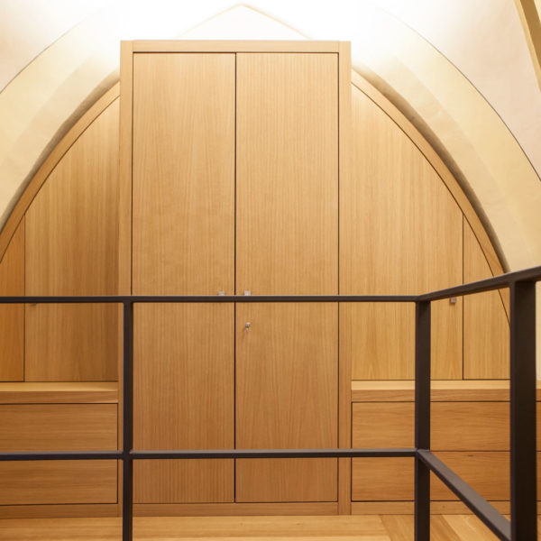 Einrichtung einer Sakristei