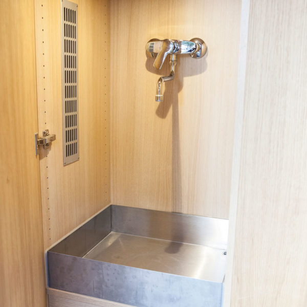 Einrichtung einer Sakristei