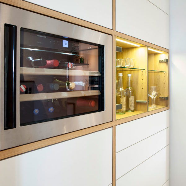 Spirituosen- und Weinschrank