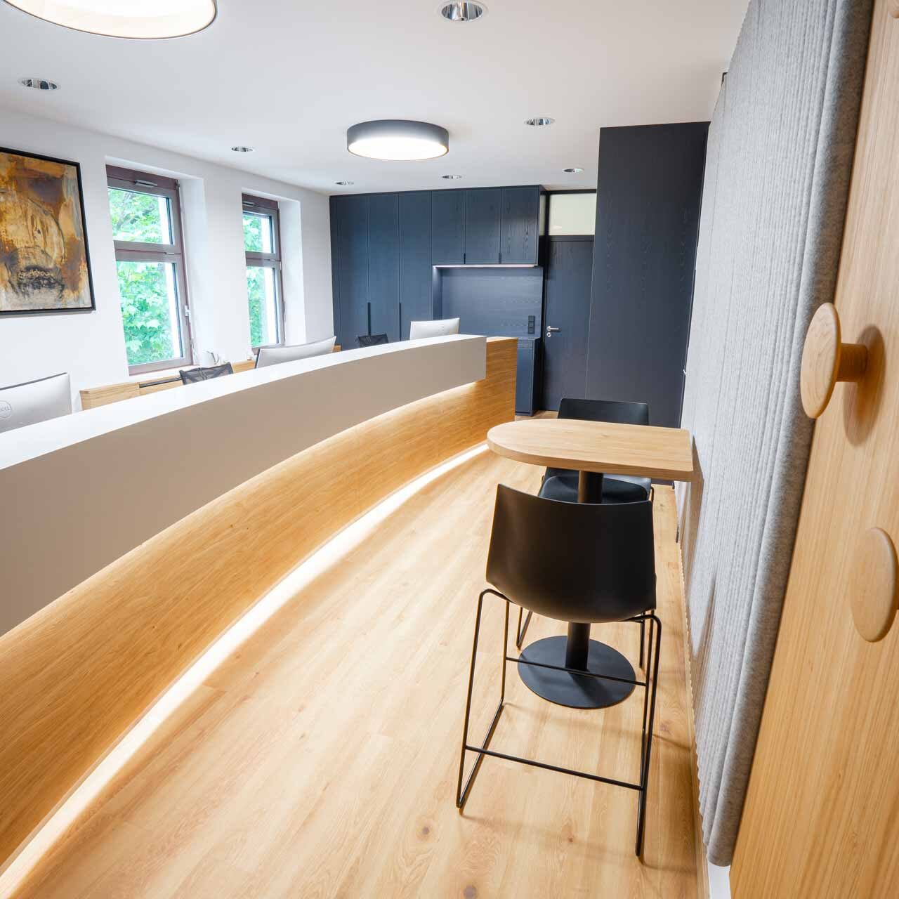 Schreinerei Steinberger Vorzimmer Bürgermeister 3073