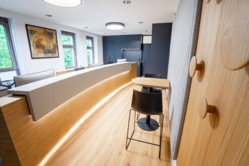 Schreinerei Steinberger Vorzimmer Bürgermeister 3073