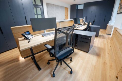 Schreinerei Steinberger Vorzimmer Bürgermeister 3073