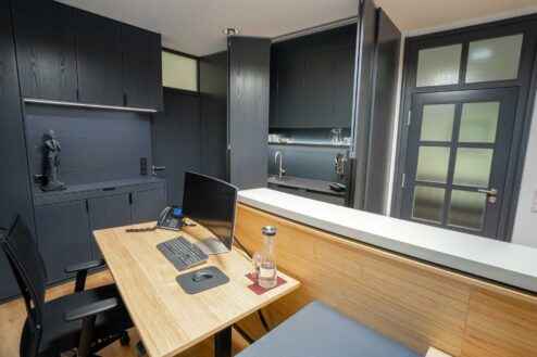 Schreinerei Steinberger Vorzimmer Bürgermeister 3073